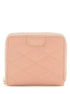 Guess Lompakot*lompakko Bik Wallet Zip Around Bik Blush Pink