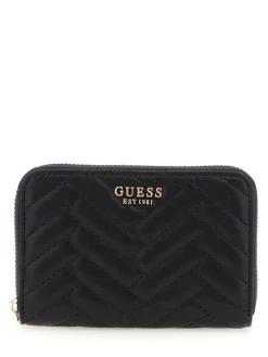 Guess Lompakot*lompakko Bla Anning Slg Medium Zip Around Bla Black