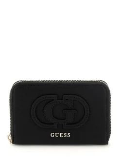 Guess Lompakot*lompakko Bla Calebra Slg Medium Zip Around Bla Black