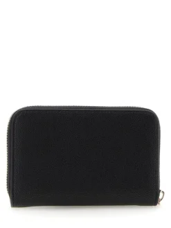 Guess Lompakot*lompakko Bla Eco Ali Slg Medium Zip Around Bla Black