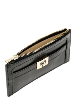 Guess Lompakot*lompakko Bla G Elite Card Holder Bla Black
