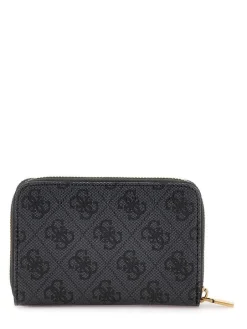 Guess Lompakot*lompakko Clo Dagan Slg Medium Zip Around Clo Coal logo