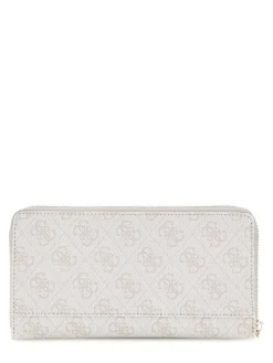 Guess Lompakot*lompakko Dvl Laurel Slg Cheque Organizer Dvl Dove logo
