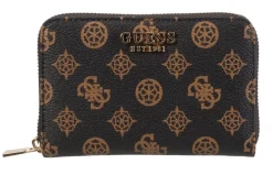 Guess Lompakot*lompakko Mlo Laurel Slg Medium Zip Around Mlo Mocha logo