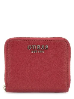 Guess Lompakot*lompakko Gregoria Slg Small Zip Around RED