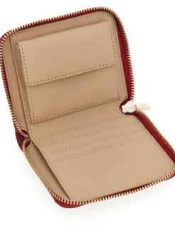 Guess Lompakot*lompakko Gregoria Slg Small Zip Around RED