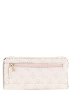 Guess Lompakot*lompakko Rwg Katya Slg Large Zip Around Rwg Rose Water logo