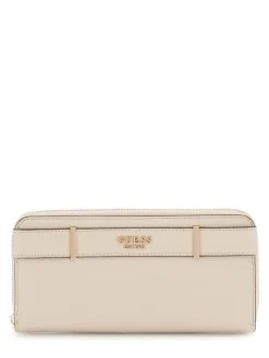 Guess Lompakot*lompakko Tau Anadela Slg Large Zip Around Tau taupe