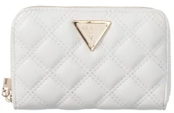 Guess Lompakot*lompakko Whi Giully Slg Medium Zip Around Whi White