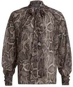 Guess Puserot*pusero Audrine bow P1UG Taupe snake