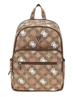Guess Reput*reppu Lou Eliette Logo Backpack Lou Latte Logo Multi