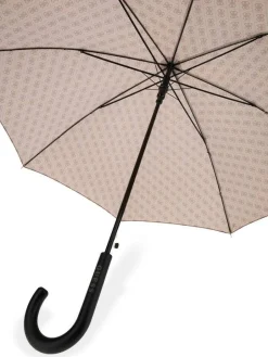 Guess Sateenvarjot|Sateenvarjot*sateenvarjo Ltl Regular Umbrella Ltl Latte logo