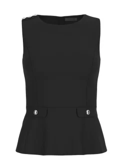 Guess Topit*toppi Ambre peplum JBLK Musta