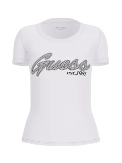 Guess Trikoopaidat Ja Colleget*t-paita Logo hot fix