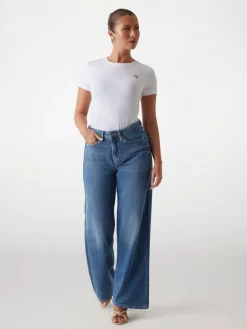 Guess Trikoopaidat Ja Colleget*t-paita Mini triangle