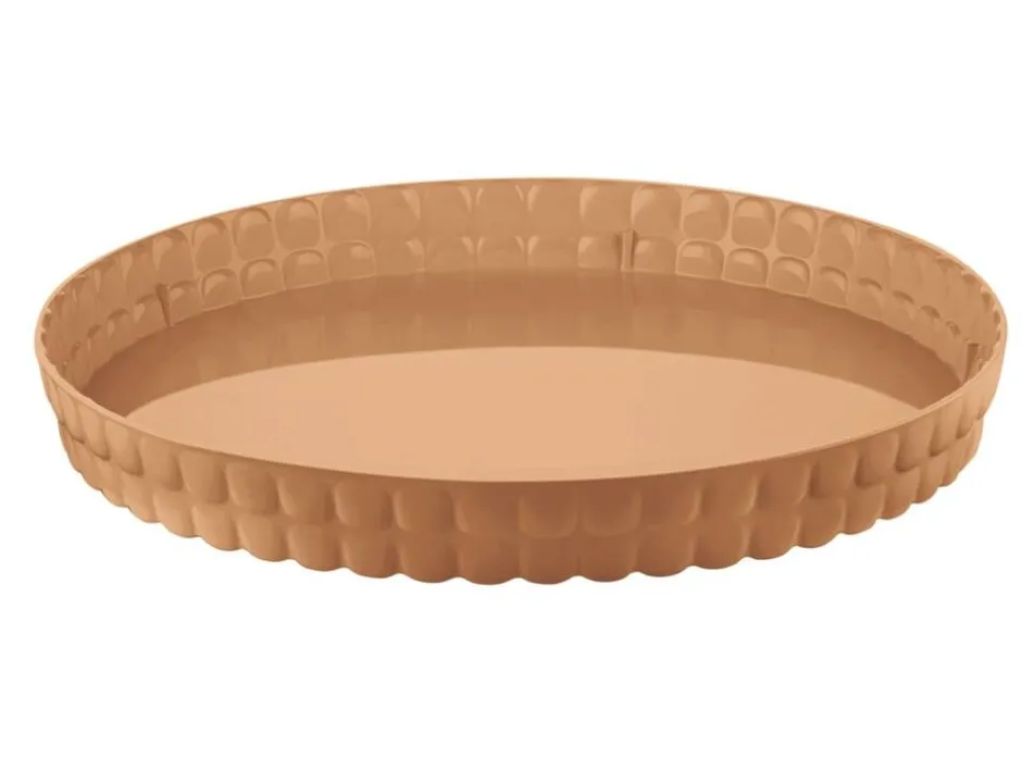 Guzzini Tarjoilu*Tiffany pyöreä tarjotin 35,6 cm terrakotta