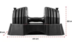 Gymstick Fitnessvälineet*käsipaino Quick-Lock 22,5 kg