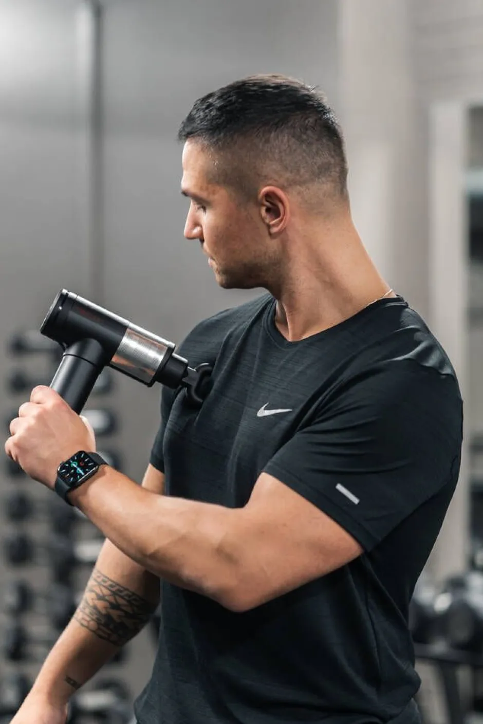 Gymstick Fitnessvälineet*lihashuoltovasara Massage Gun