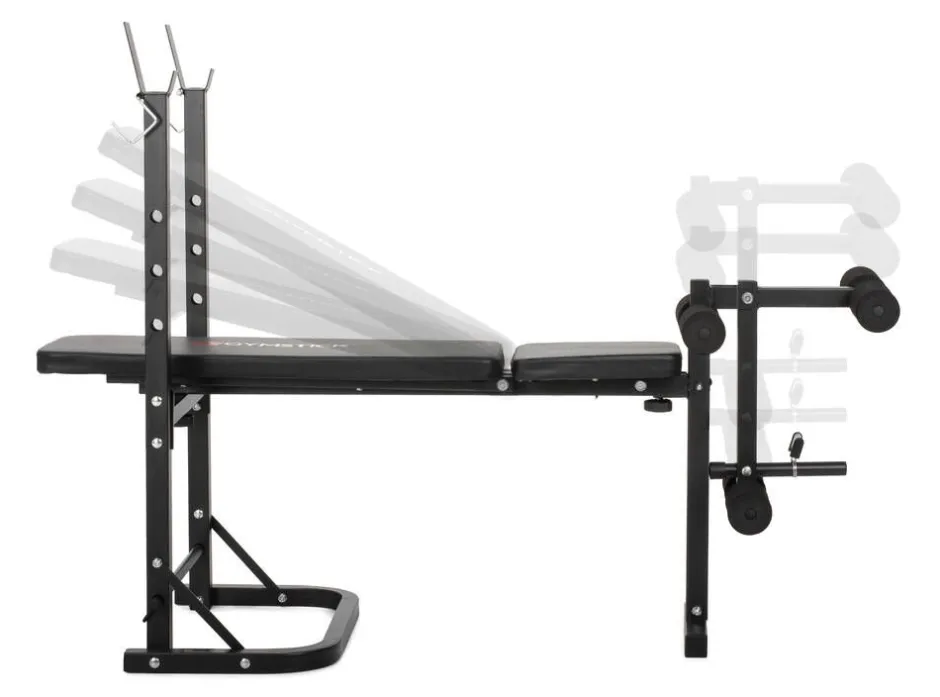 Gymstick Kuntoilulaitteet*painonnostopenkki & painosarja 40 kg