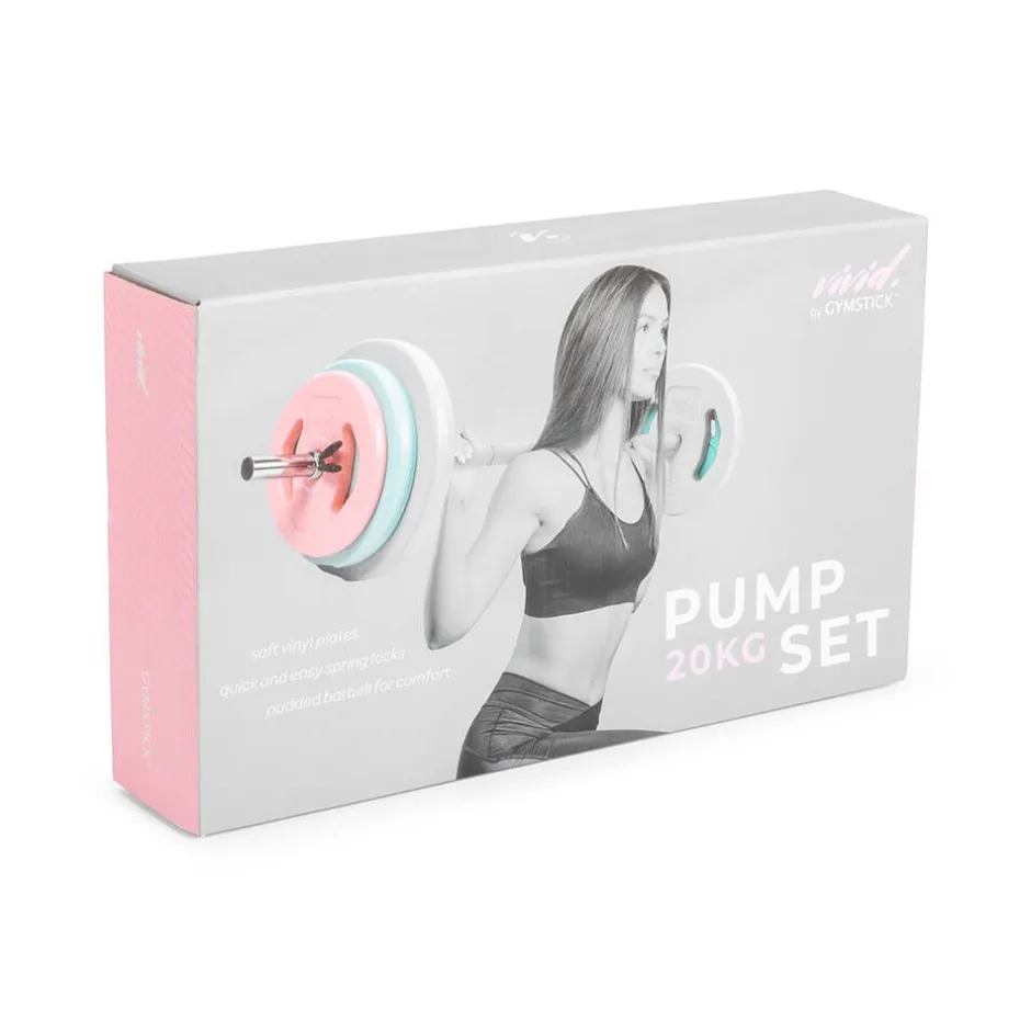 Gymstick Fitnessvälineet*pumppisetti 20 kg Vivid