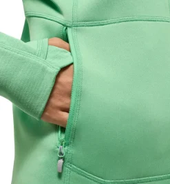 Haglu00f6fs Fleecet, Colleget Ja Hupparit*Haglöfs fleece Betula Hood Women 605062 5LL Mint Stone