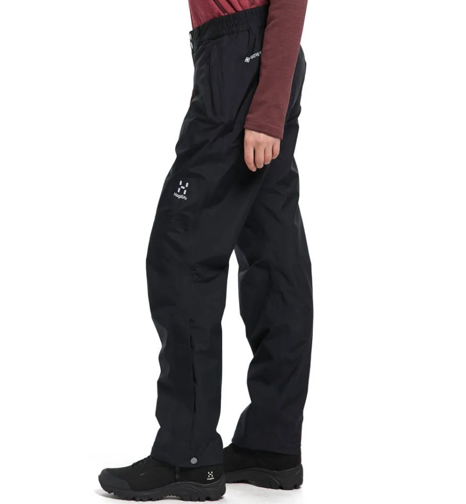 Haglu00f6fs Housut*Haglöfs housut Astral GTX Pant Women True Black NOS