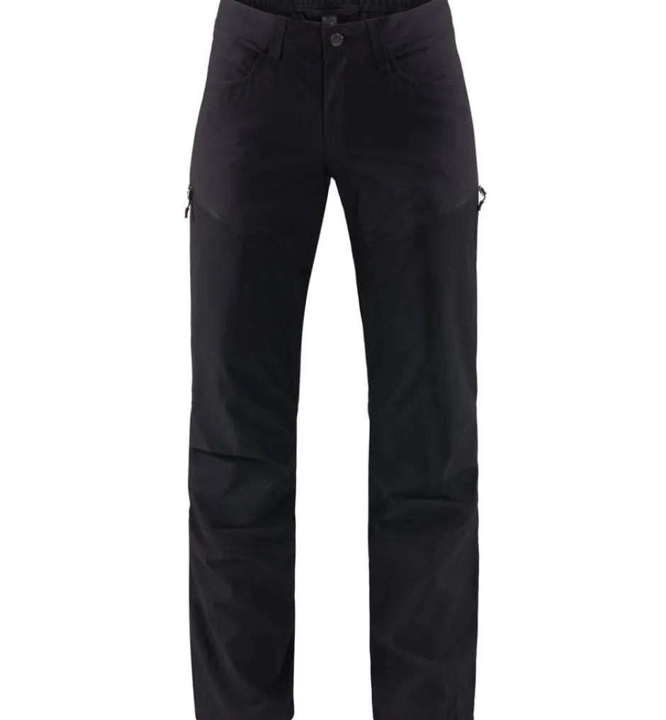 Haglu00f6fs Vaellus- Ja Metsästysvaatteet|Ulkoilu*Haglöfs housut Mid Flex Pant W True black solid NOS