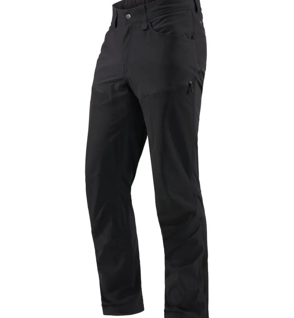 Haglu00f6fs Vaellus- Ja Metsästysvaatteet|Ulkoilu*Haglöfs housut Mid Flex Pant True black solid NOS
