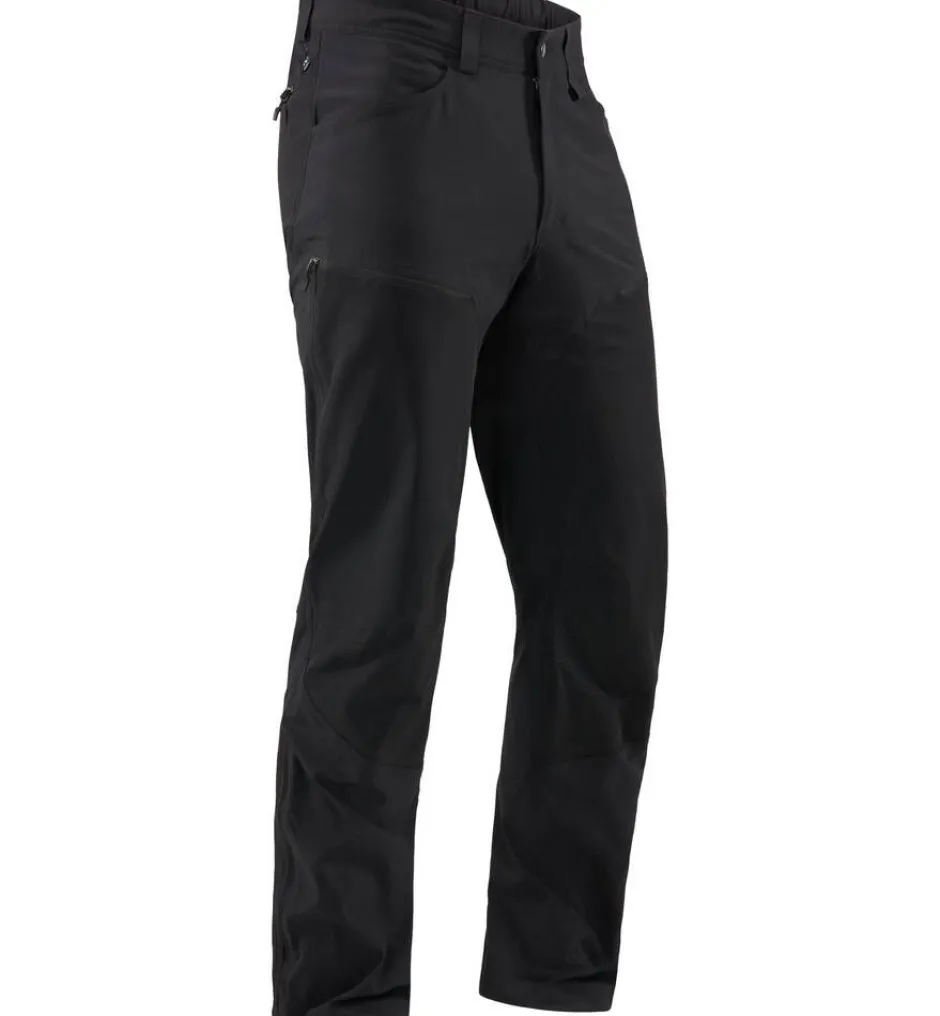 Haglu00f6fs Vaellus- Ja Metsästysvaatteet|Ulkoilu*Haglöfs housut Mid Flex Pant True black solid NOS