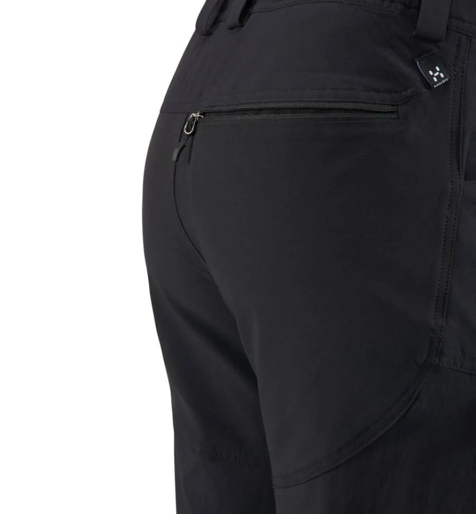 Haglu00f6fs Vaellus- Ja Metsästysvaatteet|Ulkoilu*Haglöfs housut Mid Flex Pant True black solid NOS