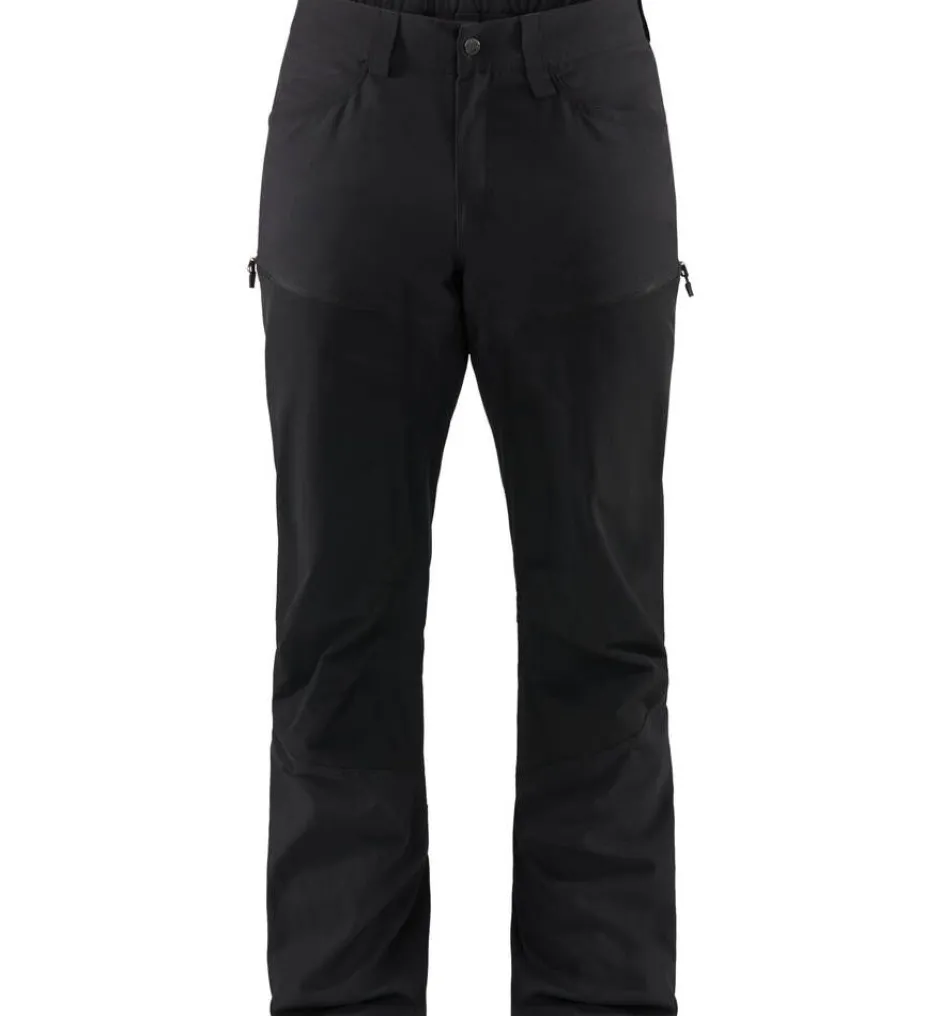 Haglu00f6fs Vaellus- Ja Metsästysvaatteet|Ulkoilu*Haglöfs housut Mid Flex Pant True black solid NOS