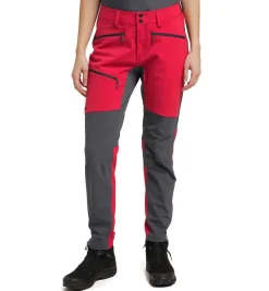 Haglu00f6fs Vaellus- Ja Metsästysvaatteet|Ulkoilu*Haglöfs Housut Rugged Flex Pant Women 4ND Scarlet Red/Magnetite
