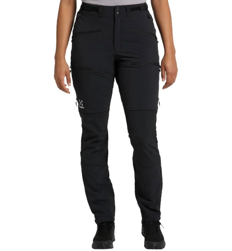 Haglu00f6fs Vaellus- Ja Metsästysvaatteet|Ulkoilu*Haglöfs housut Rugged Standard Pant Women 4HT Fjell Green/True Black