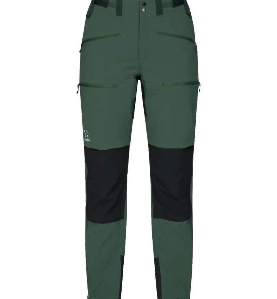 Haglu00f6fs Vaellus- Ja Metsästysvaatteet|Ulkoilu*Haglöfs housut Rugged Standard Pant Women 4HT Fjell Green/True Black