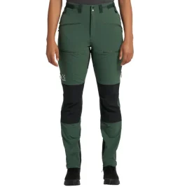 Haglu00f6fs Vaellus- Ja Metsästysvaatteet|Ulkoilu*Haglöfs housut Rugged Standard Pant Women 4HT Fjell Green/True Black