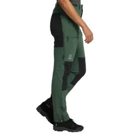 Haglu00f6fs Vaellus- Ja Metsästysvaatteet|Ulkoilu*Haglöfs housut Rugged Standard Pant Women 4HT Fjell Green/True Black