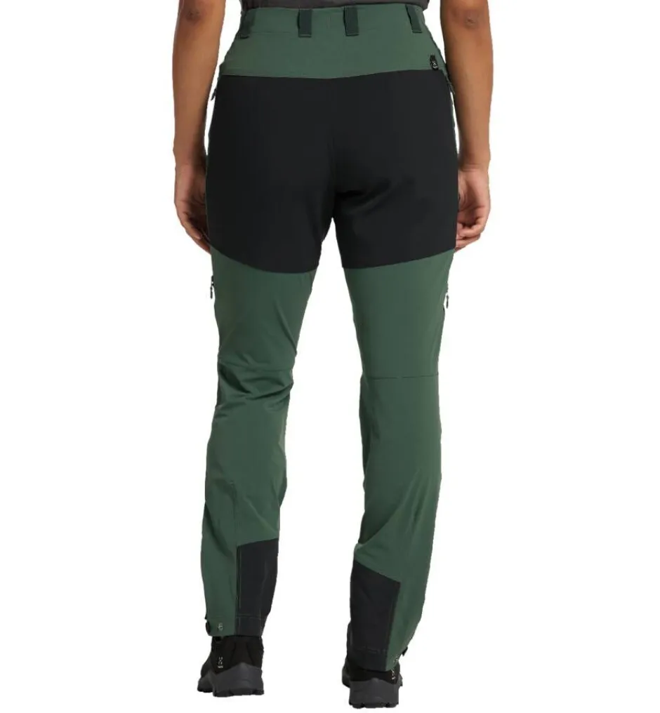 Haglu00f6fs Vaellus- Ja Metsästysvaatteet|Ulkoilu*Haglöfs housut Rugged Standard Pant Women 4HT Fjell Green/True Black