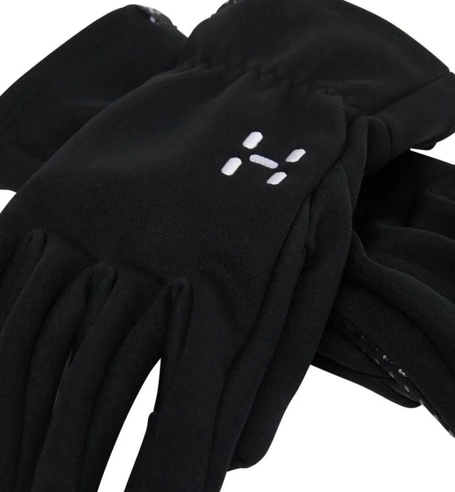 Haglu00f6fs Asusteet|Asusteet*Haglöfs käsineet Bow Windstopper 2C5 TRUE BLACK