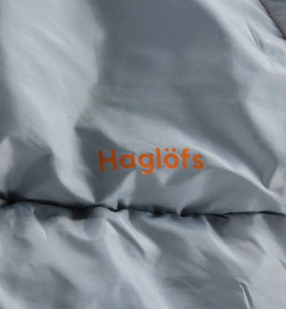 Haglu00f6fs Makuupussit Ja -Alustat*Haglöfs makuupussi Moonlite +7 4J5 Tangerine/Gravel Grey