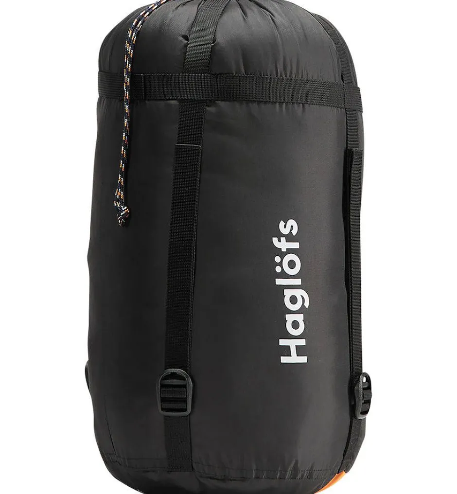 Haglu00f6fs Makuupussit Ja -Alustat*Haglöfs makuupussi Moonlite +7 4J5 Tangerine/Gravel Grey
