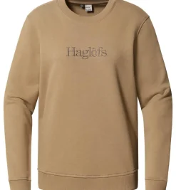 Haglu00f6fs Fleecet, Colleget Ja Hupparit*Haglöfs paita Crewneck W 5SA Oak Brown