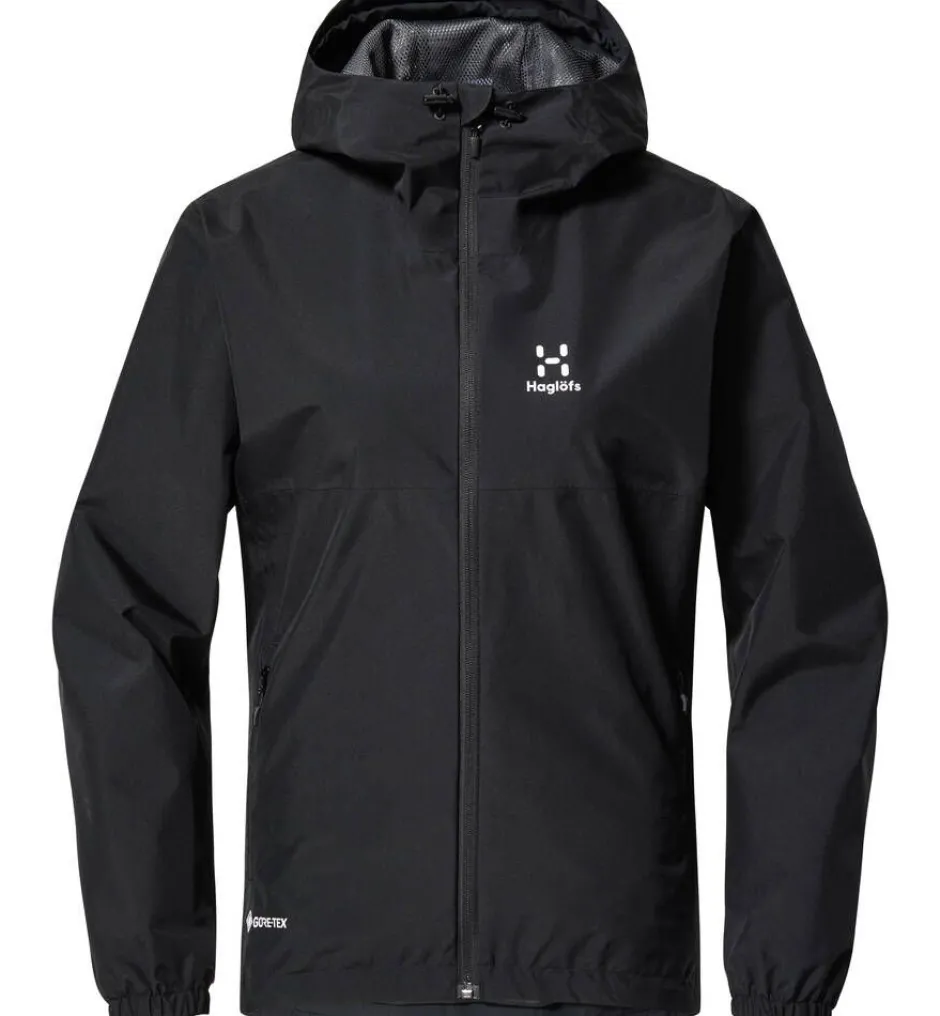 Haglu00f6fs Takit*Haglöfs takki Kaise GTX Jacket W 2C5 TRUE BLACK