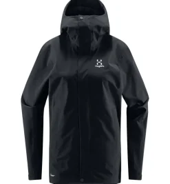 Haglu00f6fs Takit*Haglöfs takki Koyal Proof Jacket W 2C5 TRUE BLACK