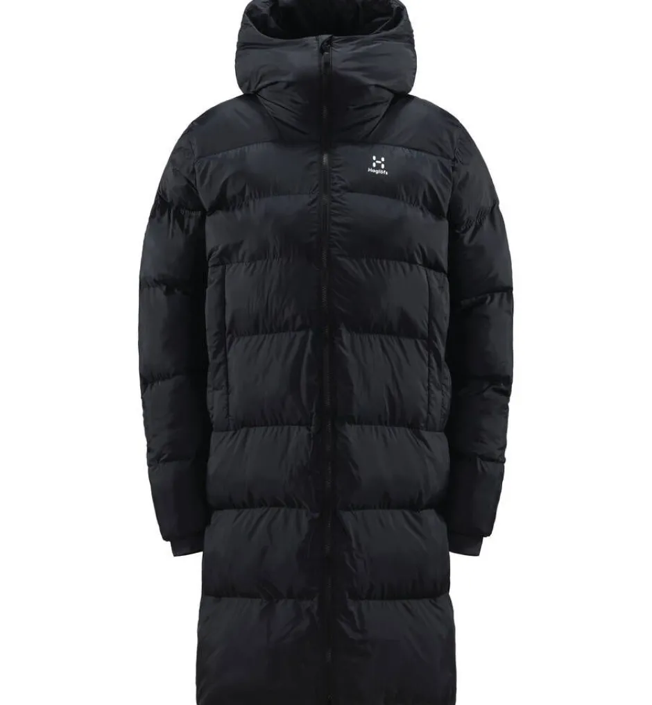Haglu00f6fs Takit|Talvitakit*Haglöfs takki Long Mimic Parka W 2C5 TRUE BLACK
