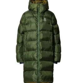 Haglu00f6fs Takit|Talvitakit*Haglöfs takki Long Mimic Parka W 4Q9 Seaweed Green