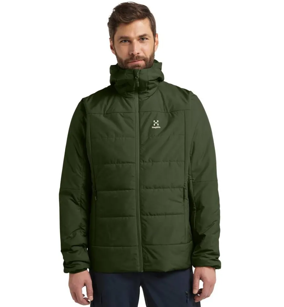 Haglu00f6fs Takit|Talvitakit*Haglöfs takki Mimic Silver Hood Men