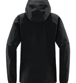 Haglu00f6fs Fleecet, Colleget Ja Hupparit*Haglöfs takki Move Softshell Hood Women 2C5 TRUE BLACK