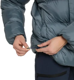 Haglu00f6fs Takit|Talvitakit*Haglöfs takki Puffy Mimic II Hood W 216 Steel Blue