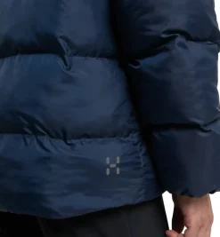 Haglu00f6fs Takit|Talvitakit*Haglöfs takki Puffy Mimic II Hood 3N5 Tarn Blue