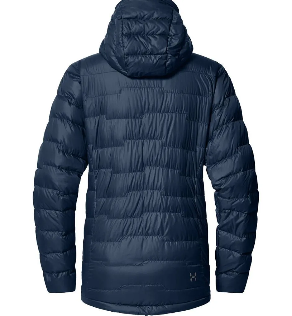Haglu00f6fs Takit|Talvitakit*Haglöfs takki ROC Flash Down Hood W 3N5 Tarn Blue